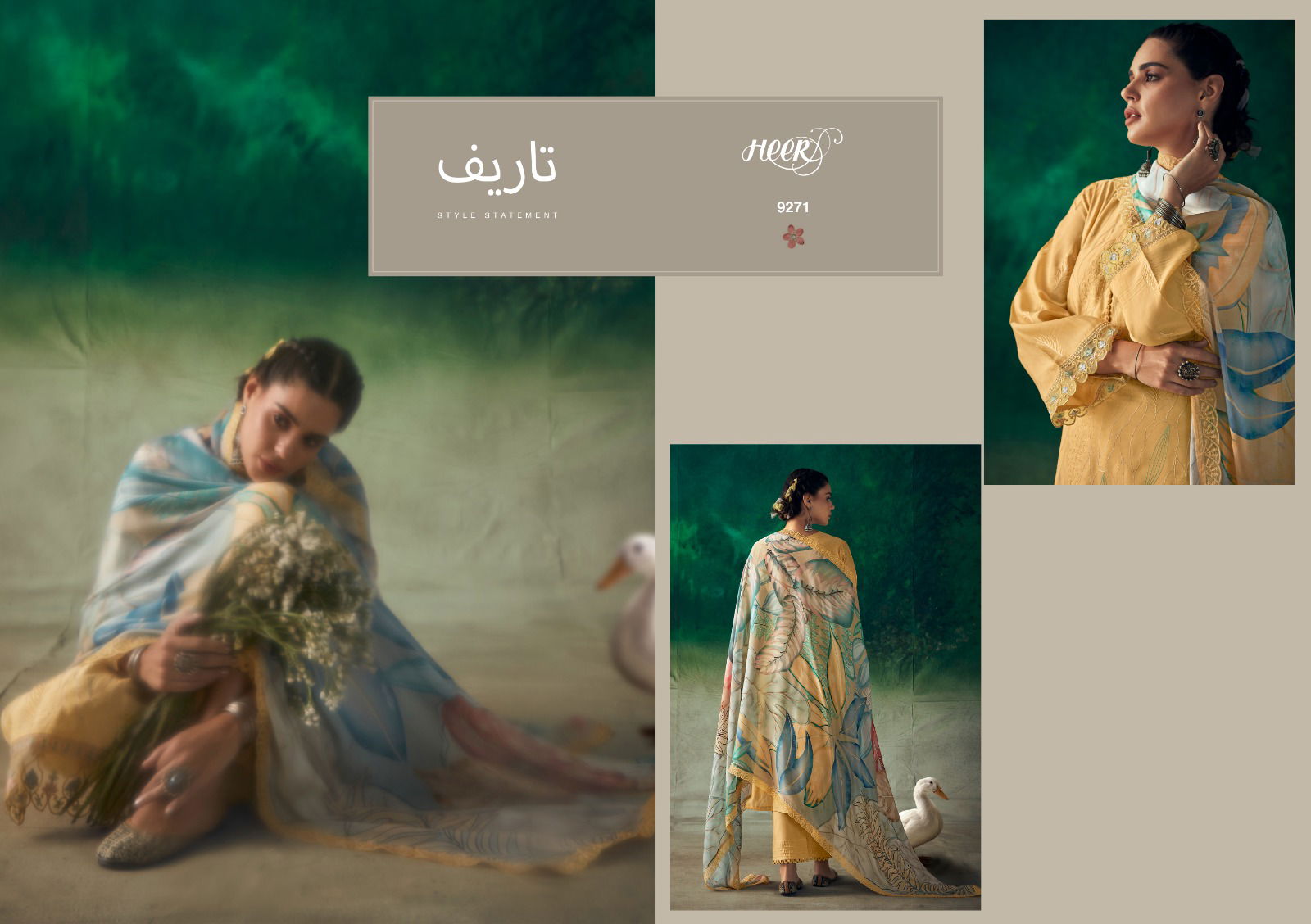 Tareef Vol 171 By Kimora Heer Resham Embroidery Designer Salwar Kameez Wholesale Shop In Surat